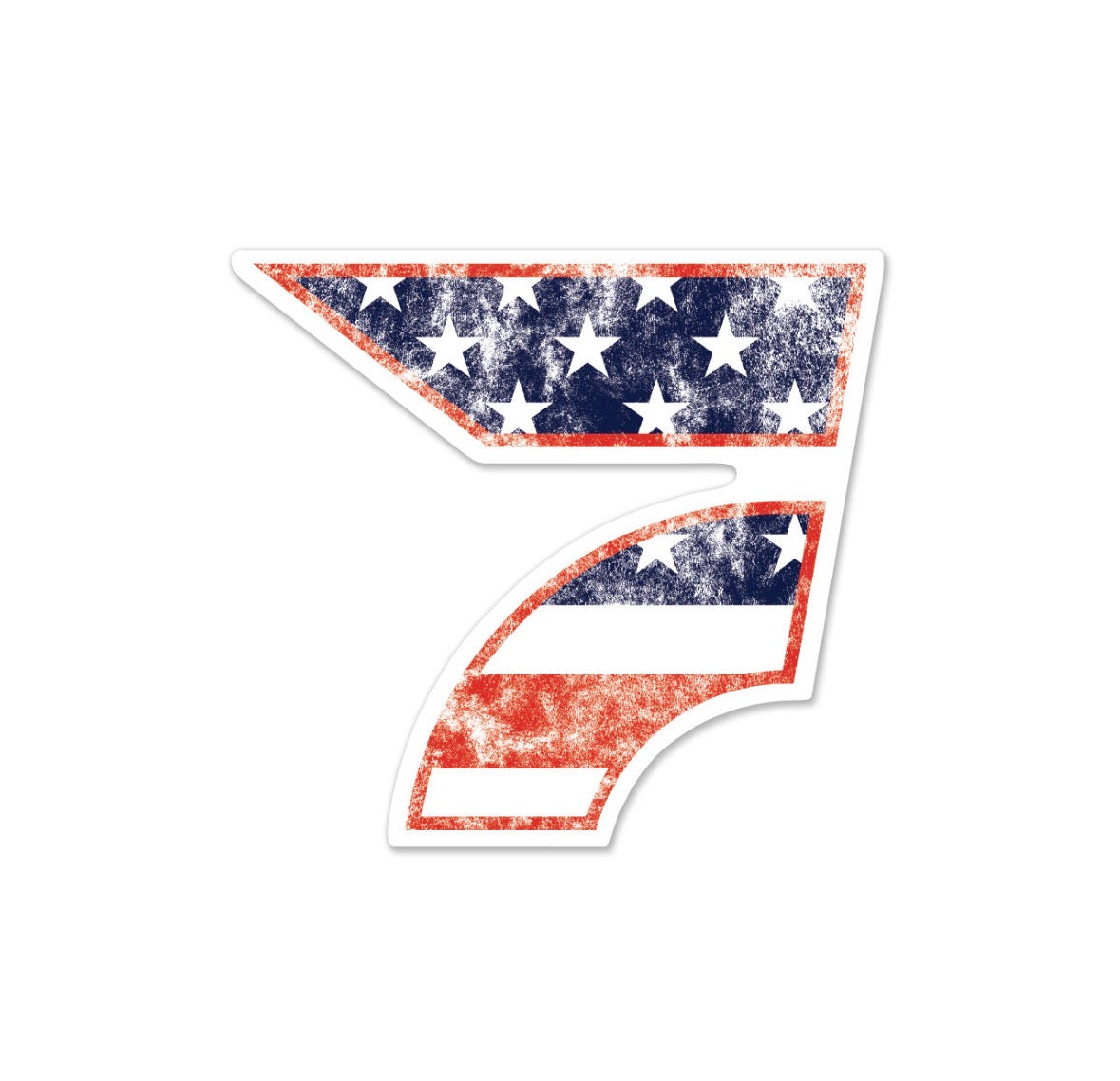 Flo Racing Americana Decal