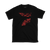 Faded Checkers Hawk T-Shirt - Black
