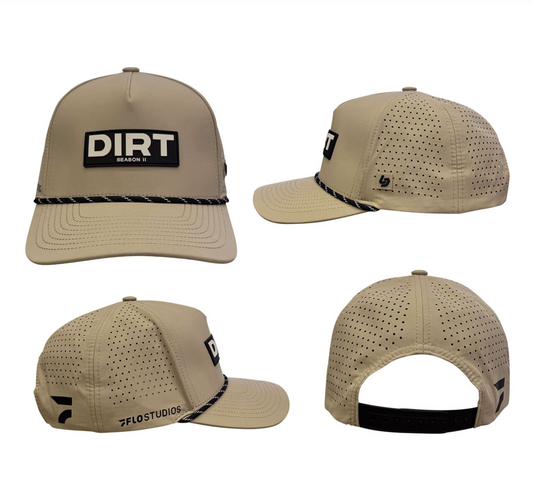 LOCKED DOWN DIRT Snapback - Sand